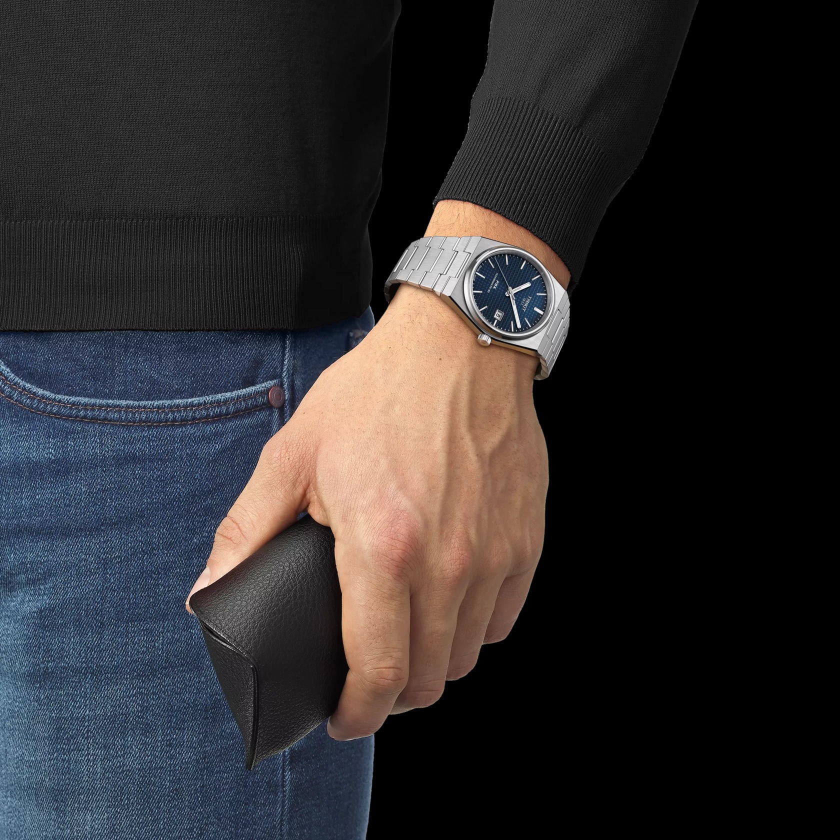 ティソ(TISSOT) ピーアールエックス パワーマティック80 40mm ブルー